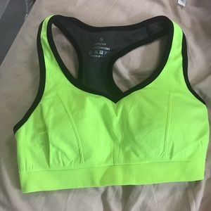 Lime green sports bar